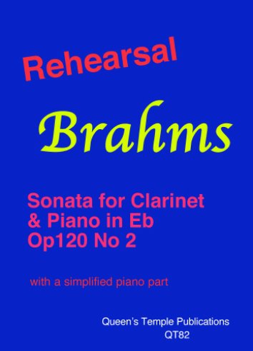 Rehearsal Brahms: Clarinet Sonata in E flat op 120 no 2
